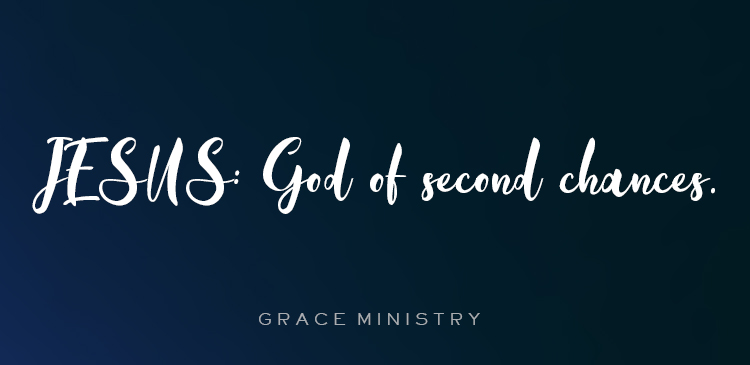 Bro Andrew Richard Daily Devotion - JESUS: God of second chances.